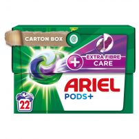 ARIEL EXTRA FIBRE CARE Капсули за цветно пране грижа за влакната, 22 пранета
