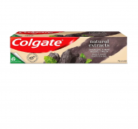 COLGATE NATURAL EXTRACTS CHARCOAL+WHITE Паста за зъби, 75 мл.