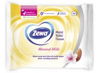 ZEWA INDULGING CLEAN Влажна тоалетна хартия ALMOND MILK, 42 бр.
