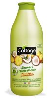 COTTAGE PINEAPPLE&COCONUT  Душ гел и пяна за вана, 750мл