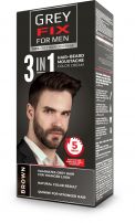 GREY FIX FOR MEN Боя за коса за мъже кафява, 40 мл