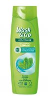 WASH&GO Мъжки шампоан за коса ментол, 360 мл.