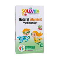 SOLEVITA KIDS Натурал Витамин C таблетки за смучене 30 бр