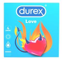DUREX LOVE Презервативи, 4 бр.