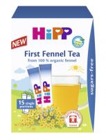 HIPP BIO Eкстрактен чай с копър за бебета 0+ месеца, 15 бр х 0.36 г