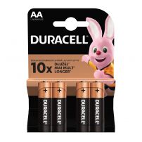 DURACELL Алкални батерии Basic AA, 4 бр.
