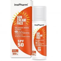 INOPHARM SUN Слънцезащитен крем за лице SPF50, 30 мл