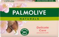 PALMOLIVE NATURALS Сапунс с бадемово мляко delicate care, 90 гр.