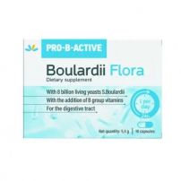 PRO-B-ACTIVE BOULARDII FLORA Хранителна добавка, 10 капсули