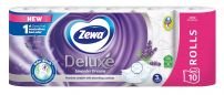 ZEWA DELUXE Тоалетна хартия 3 пласта лавандула, 10 ролки