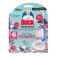 DUCK FRESH DISCS Гел ароматизатор за тоалетна чиния Flowers, 36 мл.