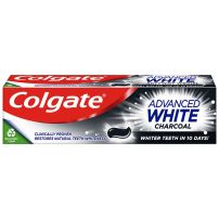 COLGATE ADVANCED WHITE CHARCOAL Избелваща паста за зъби с активен въглен, 75 мл.