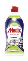 MEDIX PREMIUM GREEN APPLE Препарат за съдове, 415 мл.