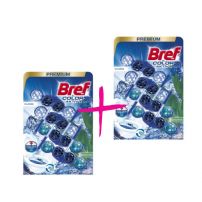 BREF WC BLUE ACTIVE EUCALYPTUS Ароматизатор за тоалетна 2 x 4 бр/оп, 50гр 