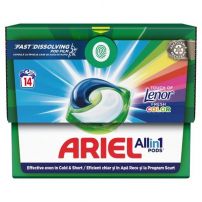 ARIEL ALL IN 1 TOUCH OF LENOR Капсули за пране, 14 броя