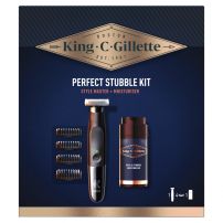 GILLETTE KING C STYLE MASTER Комплект Тример ,1бр. + Хидратиращ крем за лице, 100 мл