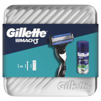 GILLETTE MACH3 Комплект система за бръснене с 1 ножче и гел за бръснене Series , 75 мл