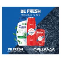 HEAD & SHOULDERS Комплект Шампоан Menthol, 225 мл + Душ гел Old Spice, 250 мл + Стик Old Spice, 50 мл