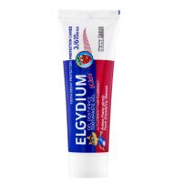 ELGYDIUM KIDS Паста за зъби гелообразна за защита от кариес за деца от 3-6 години с вкус на свежа ягода, 50 мл