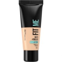 MAYBELLINE NEW YORK FIT ME MATTE Фон дьо тен 105 NATURAL IVORY, 30 мл.