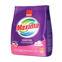 SANO MAXIMA SENSITIVE Прах за пране на бебешки дрехи, 35 пранета, 1,25кг.