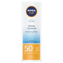 NIVEA SUN Слънцезащитен UV крем за лице с контрол върху омазняването SPF50, 50 мл