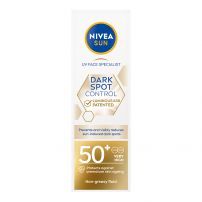 NIVEA SUN Слънцезащитен крем за лице Luminous против пигментация SPF 50+, 40 мл