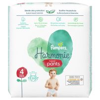 PAMPERS HARMONIE PANTS Бебешки гащички за еднократна употреба размер 4 , 9-15кг., 24бр