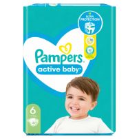 PAMPERS JUMBO PACK Бебешки пелени за еднократна употреба Extra large размер 6, 13-18кг., 48 бр.
