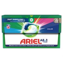 ARIEL ALL IN ONE PODS COLOR Капсули за пране, 38бр.