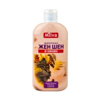MILVA Шампоан за коса с женшен и хинин, 200 мл.