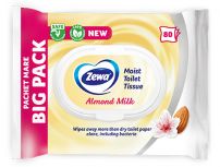ZEWA Almond Milk Влажна тоалетна хартия, 80 бр.