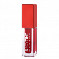 GOLDEN ROSE JUICY TINT Тинт за устни и скули ,01 PEACH SORBE, 5,2 мл