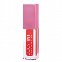 GOLDEN ROSE JUICY TINT Тинт за устни и скули, 02 PINK CRUSH, 5,2 мл