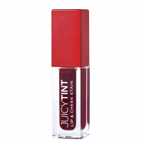 GOLDEN ROSE JUICY TINT Тинт за устни и скули, 03 RUBY ROSE, 5,2 мл