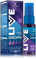 LIVE COLOUR DROPS Капки за боядисване на коса, Orchid Purple , 30мл.