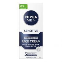 NIVEA MEN Sensitive Крем за лице за чувствителна кожа, 75 мл.