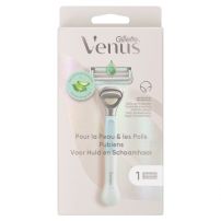 GILLETTE VENUS Дамска система за бръснене Satin Care, 1 бр. + 1 ножче