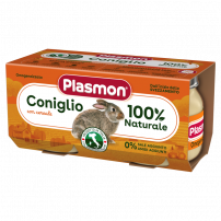 PLASMON Пюре от Заешко месо, 6М+ 2Х80Г