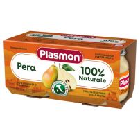 PLASMON Плодово пюре Круша, 6М+2Х80Г