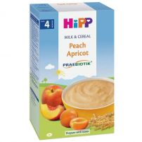 HIPP PREABIOTIK Инстантна каша праскова и кайсия 2983, 250 гр 