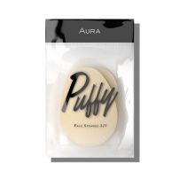 AURA PUFFY FACE Гъба за грим, 2 бр.