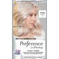 L'OREAL PARIS PREFERENCE PLATINUM ICE Киселинен тонер след изсветляване 01 