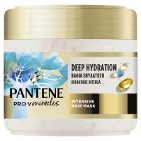 PANTENE Pro-V Miracles Hydra Glow Маска за коса с биотин за увредена коса, 300мл