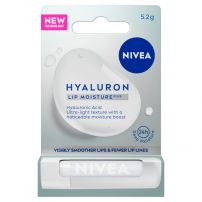 NIVEA Hyaluron Moisture Plus Балсам за устни, 5,2 г.