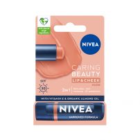 NIVEA Caring Beauty Nude SPF 30 Балсам за устни, 4,8 г.