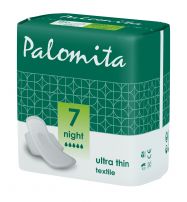 PALOMITA Нощни превръзки ултра текстил, 7 бр.