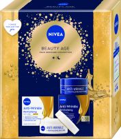 NIVEA BEAUTIFUL AGE Комплект  Дневен крем против бръчки  55+, 50 мл + Нощен крем против бръчки  55+, 50 мл