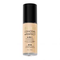 MILANI  CONCEAL+PERFECT Фон дьо тен, 01A CREAMY NUDE