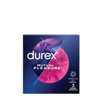 DUREX MUTUAL PLEASURE Презервативи, 3 бр.